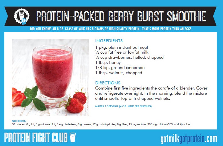 Protein-Packed Berry Burst Smoothie