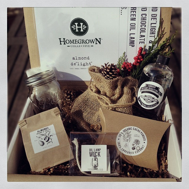 Subscription box Homegrown Collective - last minute gift idea