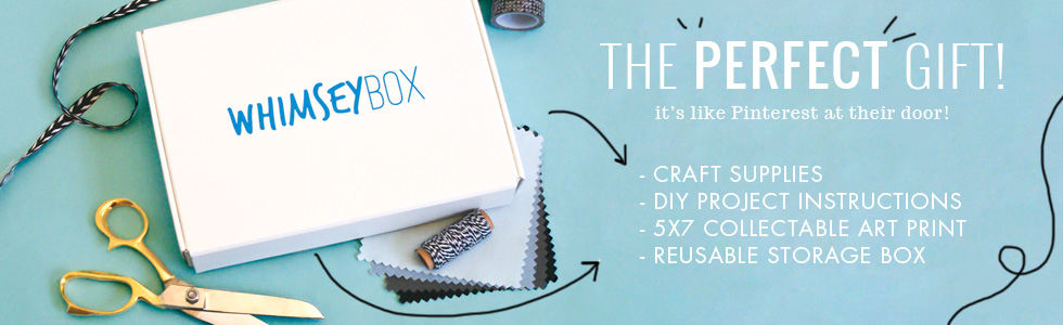 Gift idea: Subscription Box for crafty gal WhimseyBox