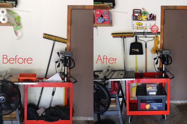 Organizing Our Garage with Rubbermaid | Genpink