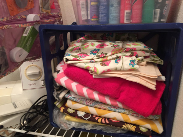 A Sewing Nook: finding crafting space in a small apartment + Essential Sewing Tools List