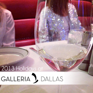 2013 Holiday Calendar at Galleria Dallas