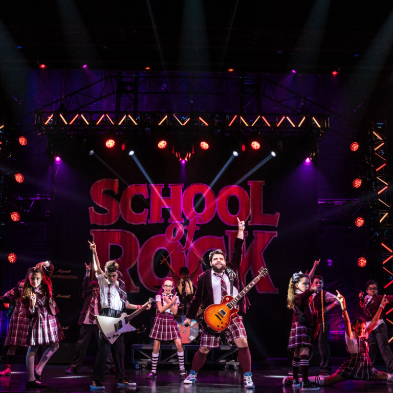 Class is in Session at School of Rock The Musical – GenPink